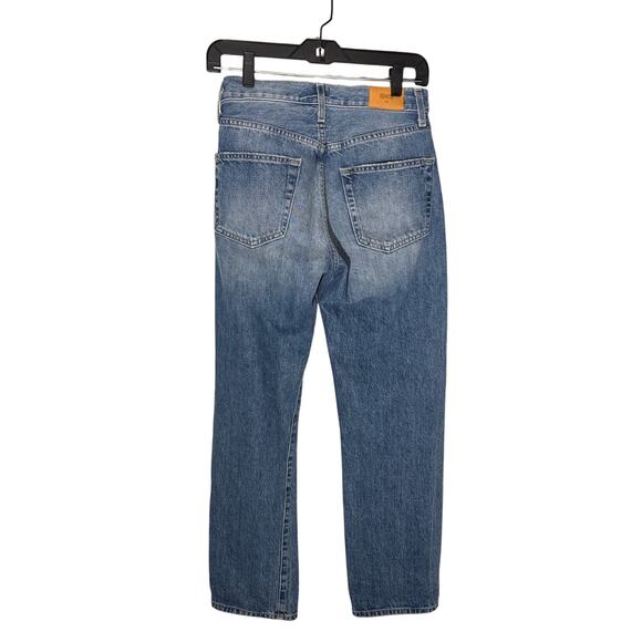 Edwin Tash Straight Jeans Sz 25 Relaxed Fit Organic Cotton Anthropologie Denim - Picture 3 of 11